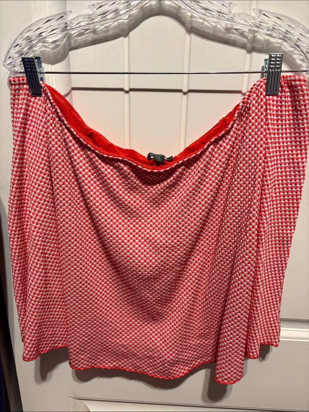 wild fable Red Patterned Circle Skirt